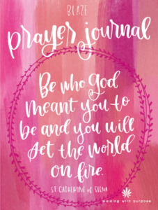 Blaze Prayer Journal