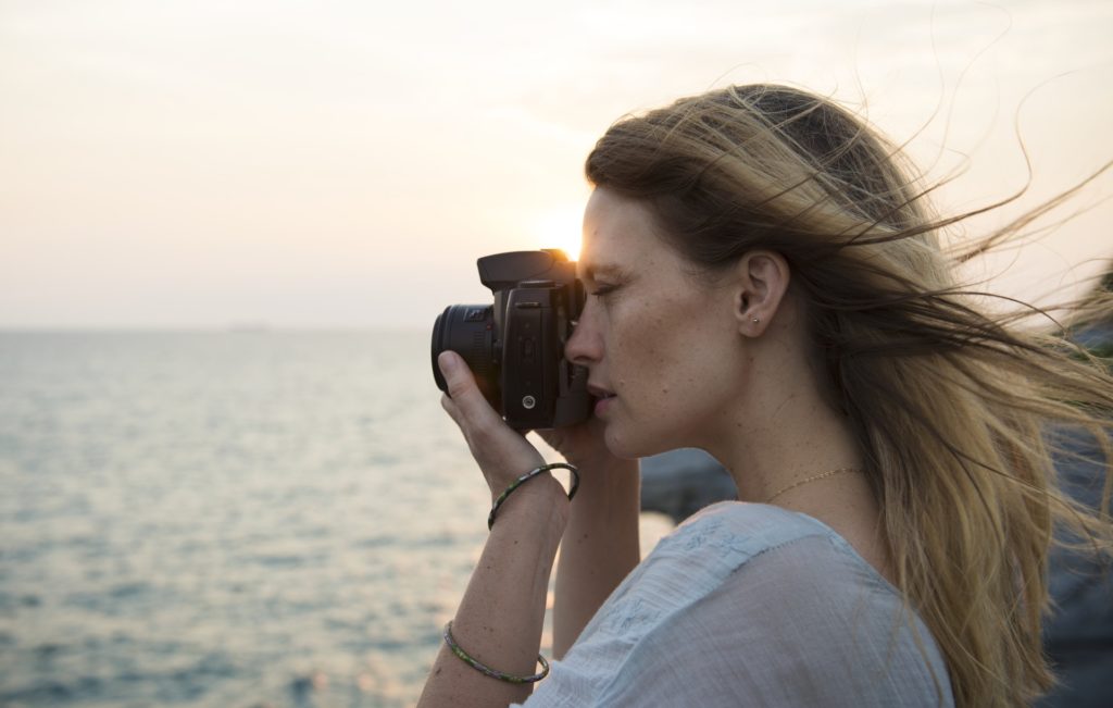 Sept-21-2017 A woman taking a picture with her camera is not how God views you as you are; he sees you without filter and wants you.
