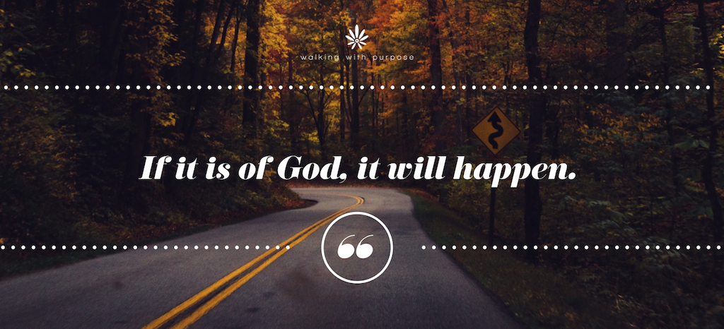 WWP blog header Angelina If it is of God, it will happen